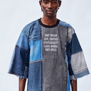 Patchwork Denim T-shirt