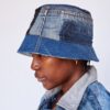 Patchwork Denim Bucket Hat