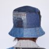 Patchwork Denim Bucket Hat