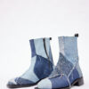 Remyrewaneproducts_WilsonOnwukaStudios_Lagosphotographer794 Patchwork Denim Chelsea Boots