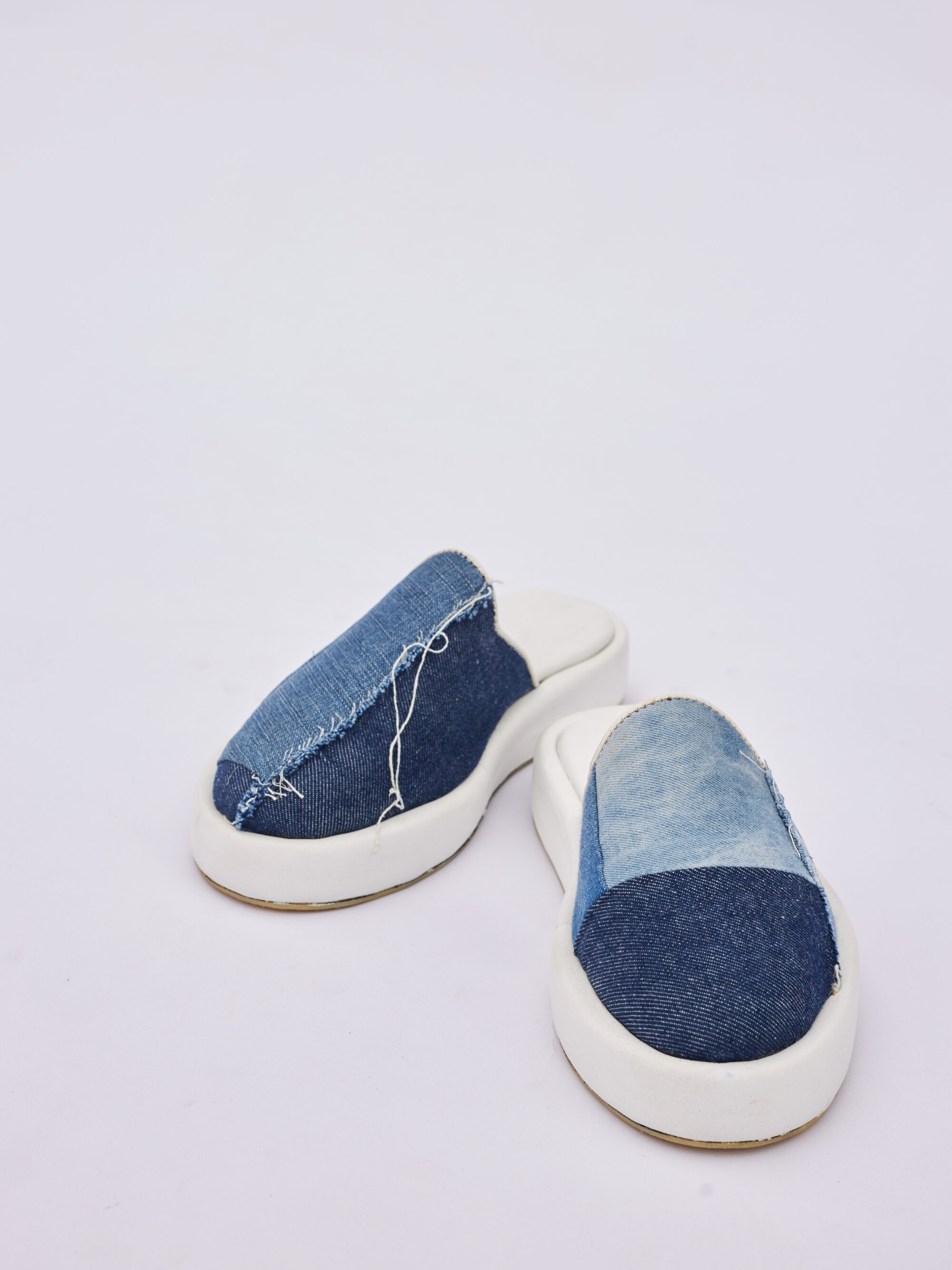 Remyrewaneproducts_WilsonOnwukaStudios_Lagosphotographer801 Patchwork Denim Platform Mules