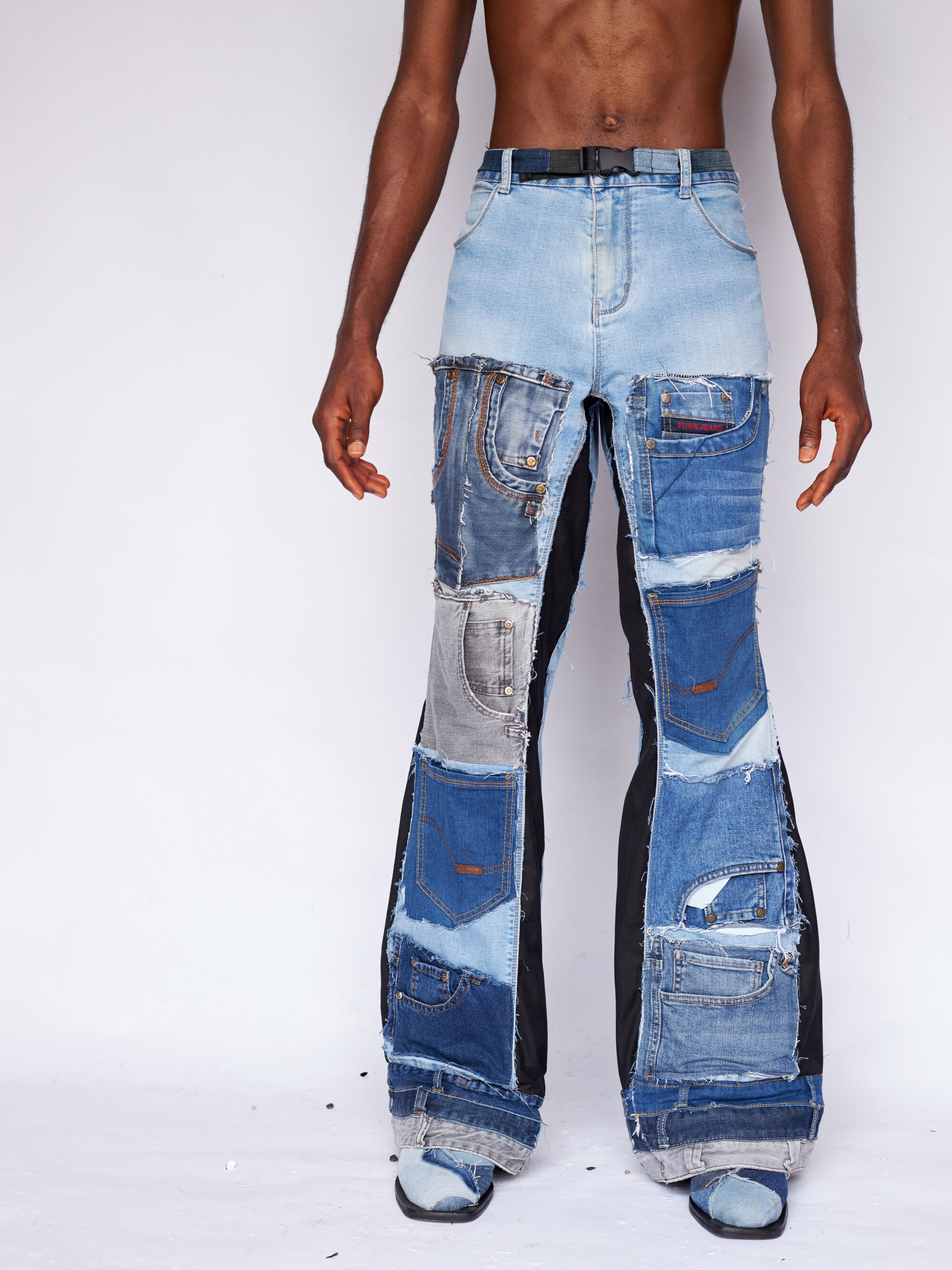 Remyrewaneproducts_WilsonOnwukaStudios_Lagosphotographer819 Pocket patchwork bell bottom pants