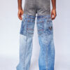Remyrewaneproducts_WilsonOnwukaStudios_Lagosphotographer830 Patchwork Denim Wide leg Pants