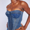 Remyrewaneproducts_WilsonOnwukaStudios_Lagosphotographer833 Patchwork Denim Corset Top