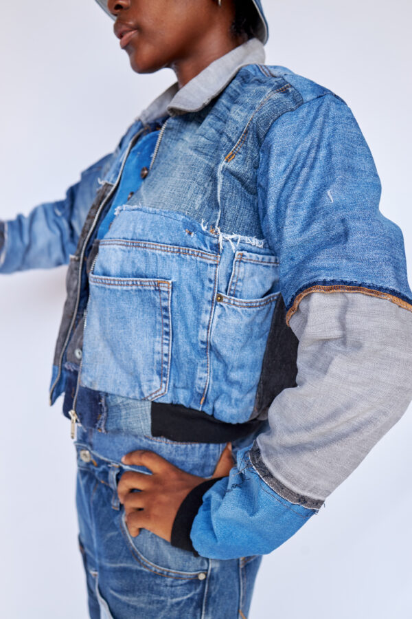 Remyrewaneproducts_WilsonOnwukaStudios_Lagosphotographer844 Patchwork Bomber Jacket