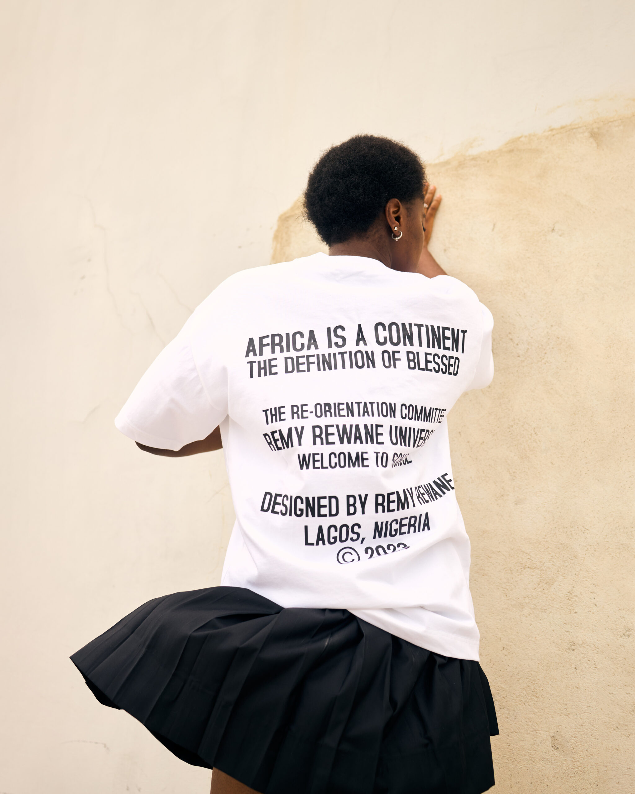 remyrewane__shotbywilsononwuka_wostudios_lagosphotographer102 White 'Africa is not a country' t-shirt