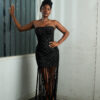 Jaawu Asooke Fringe Dress