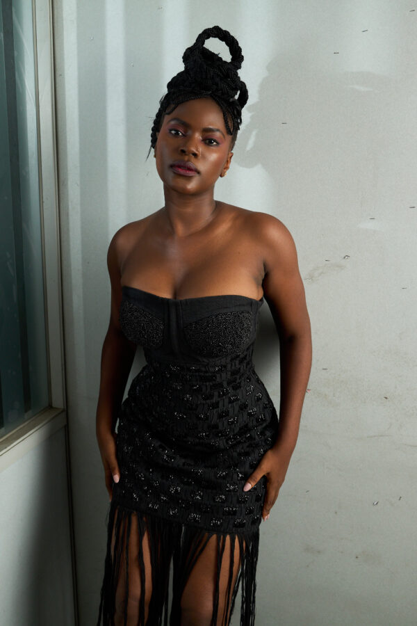 Jaawu Asooke Fringe Dress