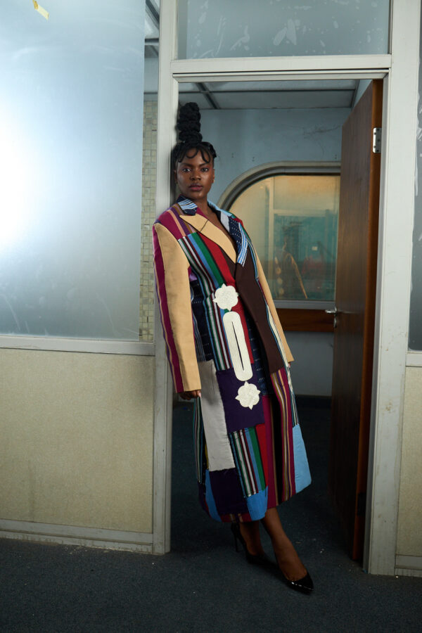IMG_2495 Patchwork Asooke Trench coat