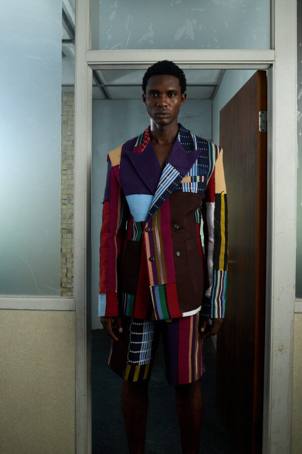 IMG_2499 Patchwork Asooke Suit Jacket