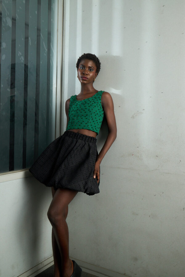 IMG_2549 Jaawu Asooke Balloon Mini Skirt