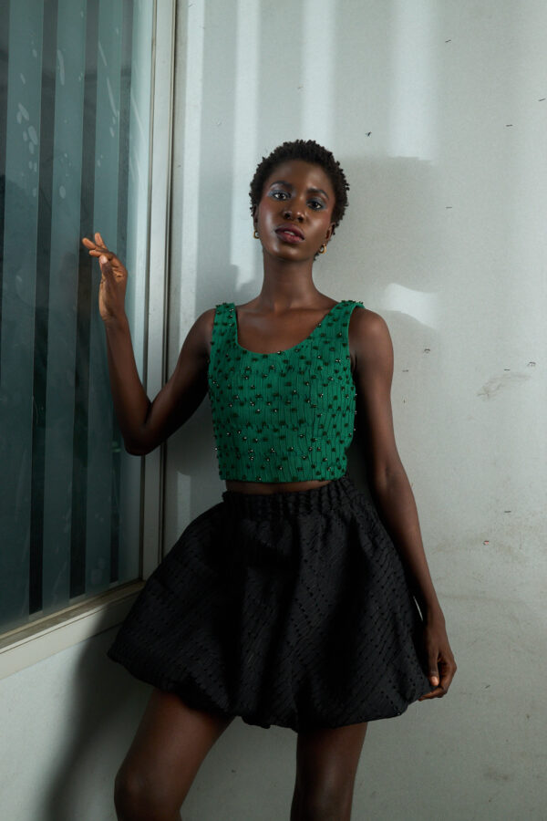 IMG_2553 Jaawu Asooke Balloon Mini Skirt