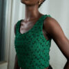 IMG_2648 Green Jaawu Asooke Crop Tank Top