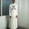 Ivory Backwards Shirt Set