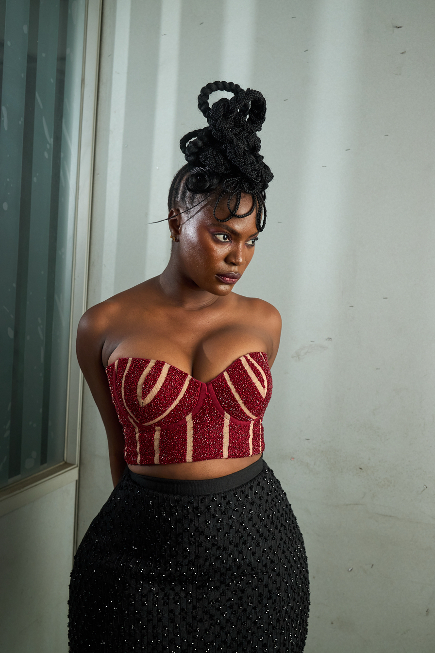 Alaari Asooke Bustier Top