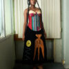 Patchwork Asooke Corset Top