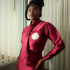 IMG_2676 Mikado Crop Shirt Set